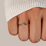 Birthstone Rings - Gold