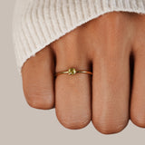 Birthstone Rings - Gold
