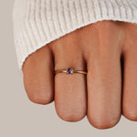 Birthstone Rings - Gold