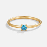 Birthstone Rings - Gold