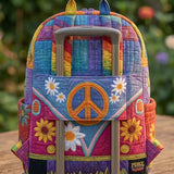 Hippie Van Quilted Backpack