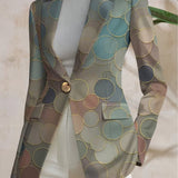 Margherita™ | Blazer a mosaico a pois