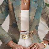 Margherita™ | Blazer a mosaico a pois