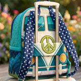 Hippie Van Quilted Backpack