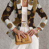 Claudia™ | Blazer con stampa margherita