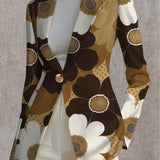 Claudia™ | Blazer con stampa margherita