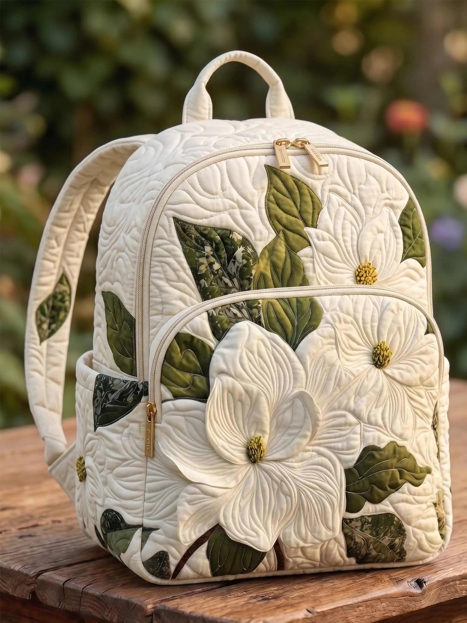 Magnolia Quilted Backpack