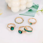 Willow Ring Set | Gold