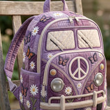 Hippie Van Quilted Backpack