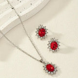 Katya Ruberyn Jewelry Set | White Gold