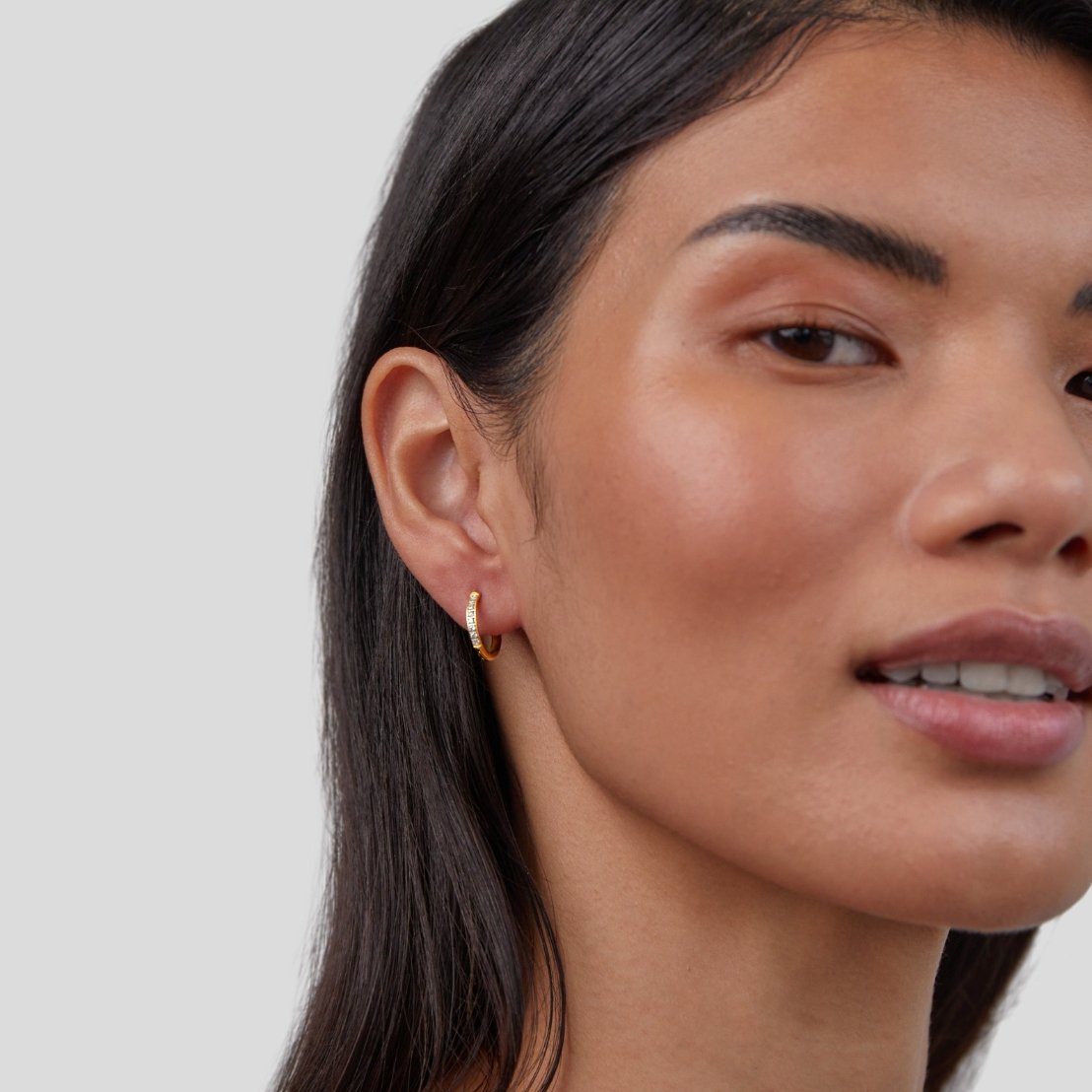 Hailey Hoop Earrings
