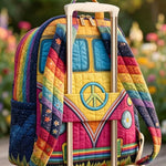 Hippie Van Quilted Backpack