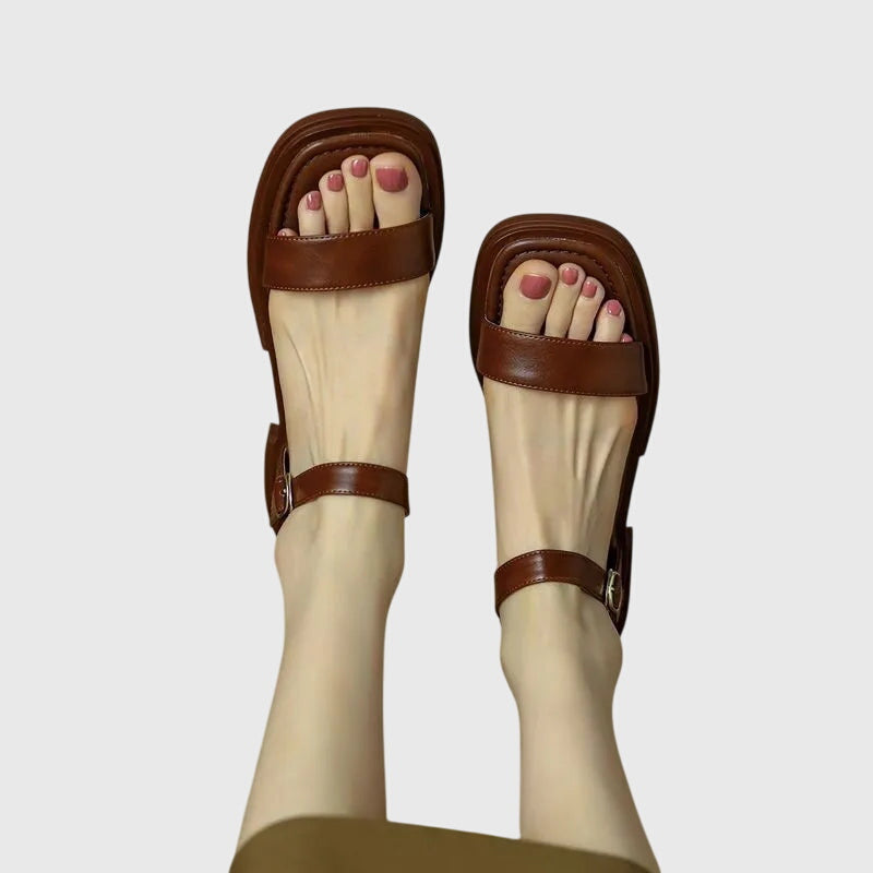 Célestia | Sandales Orthopédiques en Cuir