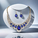 Maevina Zafiros Jewelry Set | Gold