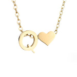 Evie Necklace | Gold