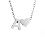 Evie Necklace | White Gold