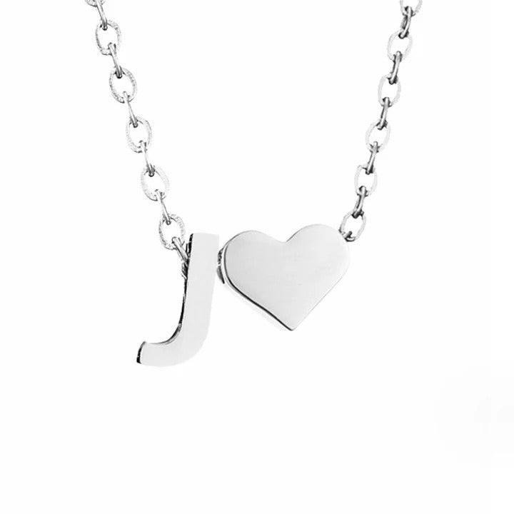 Evie Necklace | White Gold