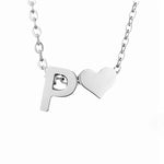Evie Necklace | White Gold