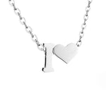 Evie Necklace | White Gold