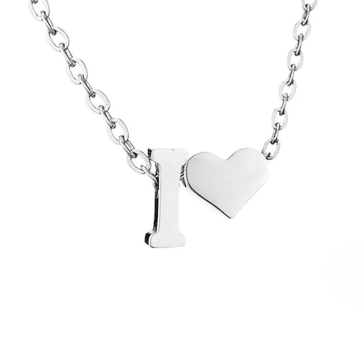 Evie Necklace | White Gold