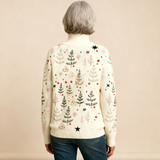 ELFENBEIN | PULL COL ROULÉ TRICOTÉ DE NOËL