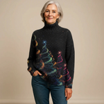 ELLA | PULL COL ROULÉ TRICOTÉ DE NOËL