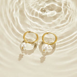 BOUCLES D'OREILLES PERLE