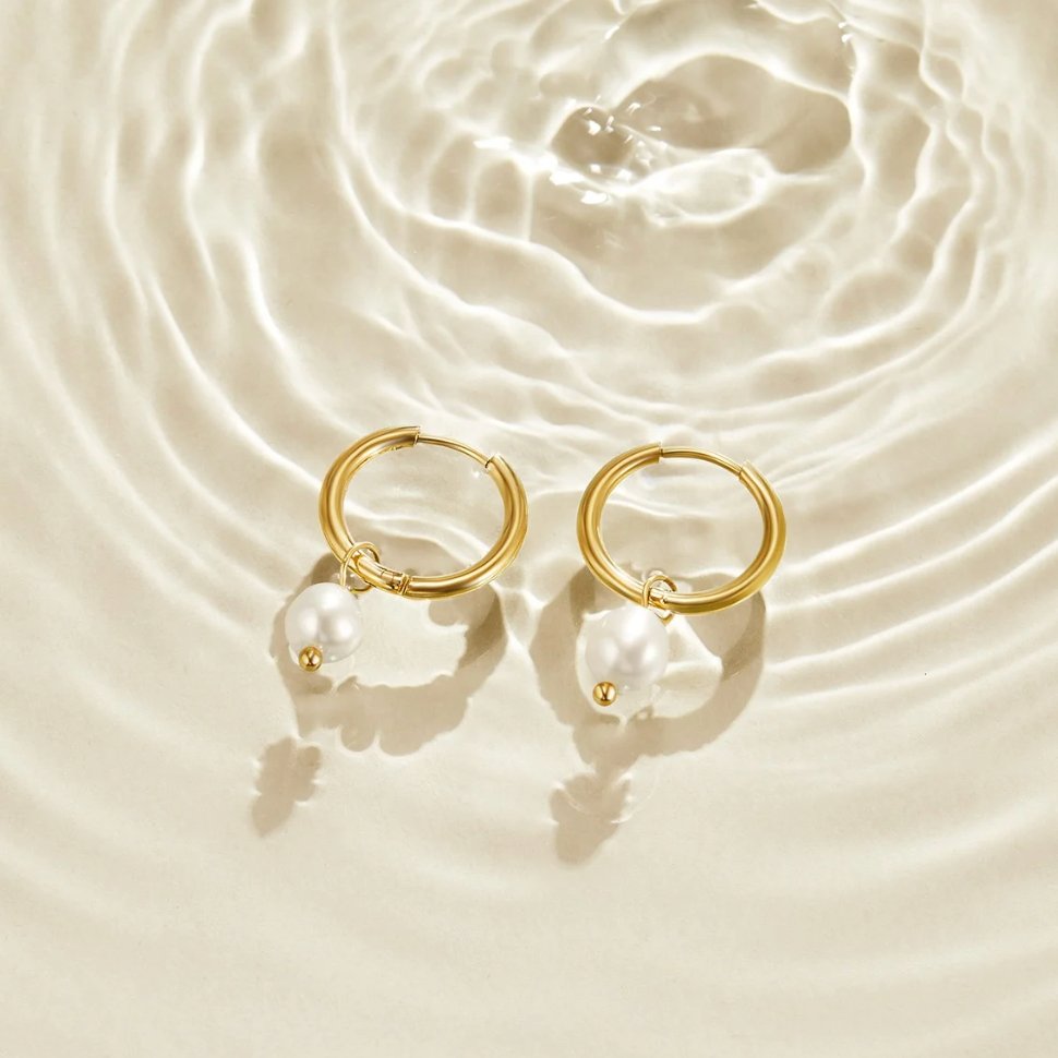 BOUCLES D'OREILLES PERLE