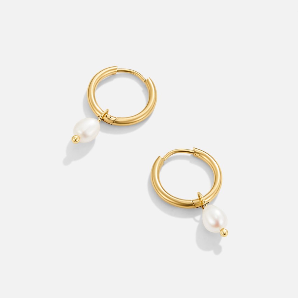 Bella Freshwater Pearl - Earrings