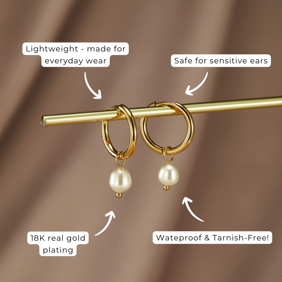 BOUCLES D'OREILLES PERLE