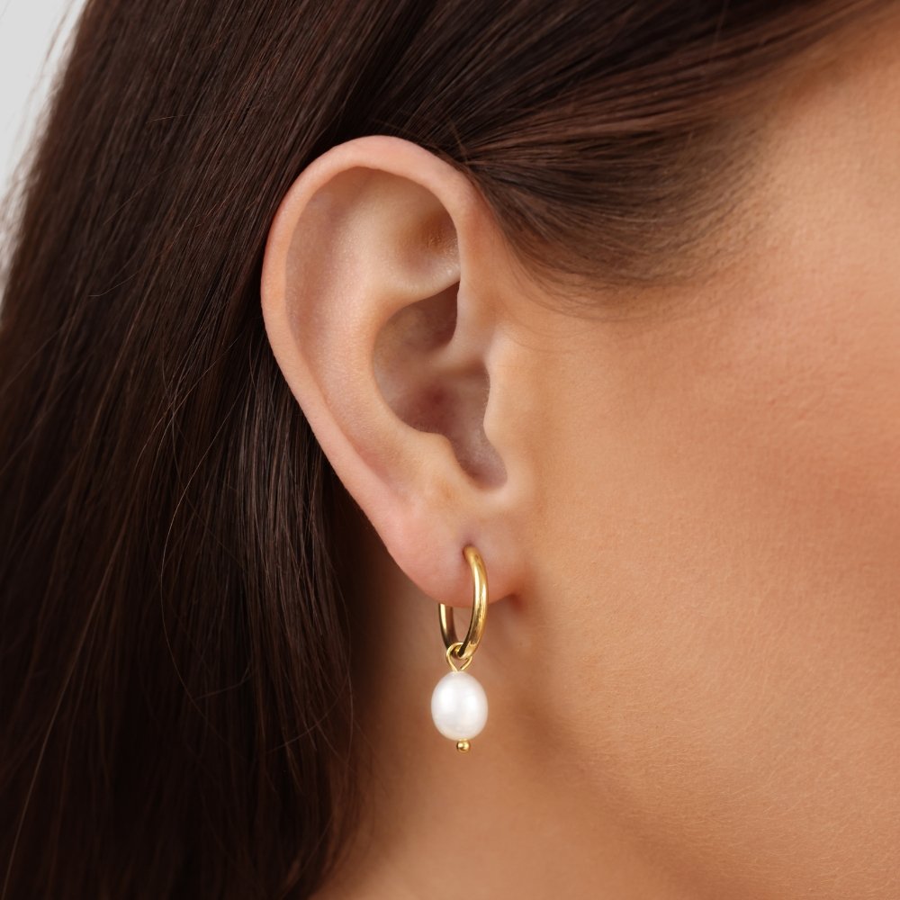 Bella Freshwater Pearl - Earrings