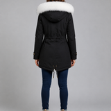 SYLVIE | PARKA LONGUE À CAPUCHE