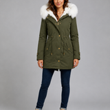 SYLVIE | PARKA LONGUE À CAPUCHE