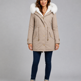 SYLVIE | PARKA LONGUE À CAPUCHE