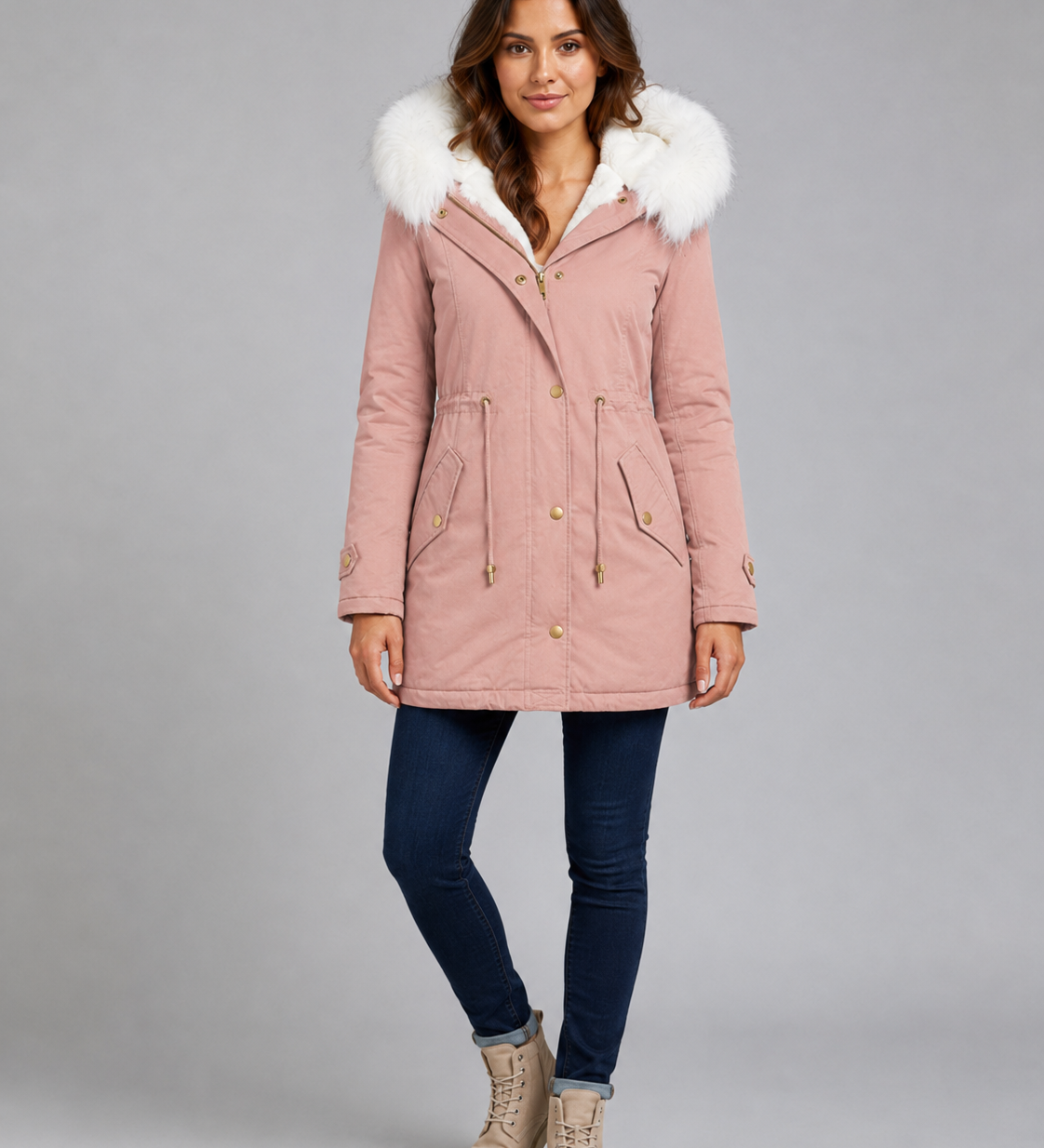 SYLVIE | PARKA LONGUE À CAPUCHE