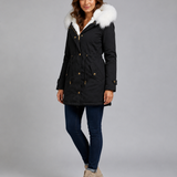 SYLVIE | PARKA LONGUE À CAPUCHE