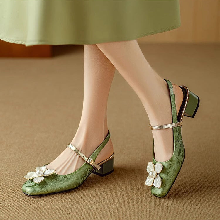 MATILDE | CHAUSSURES FLEURIES ÉLÉGANTES