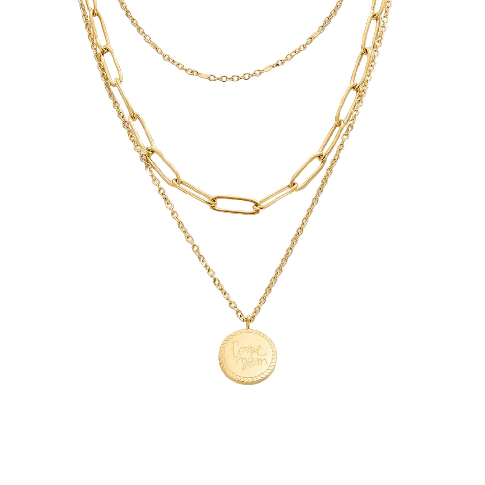 COLLIER PIÈCE SUPERPOSÉ