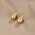 Ame Teardrop Earrings - Gold