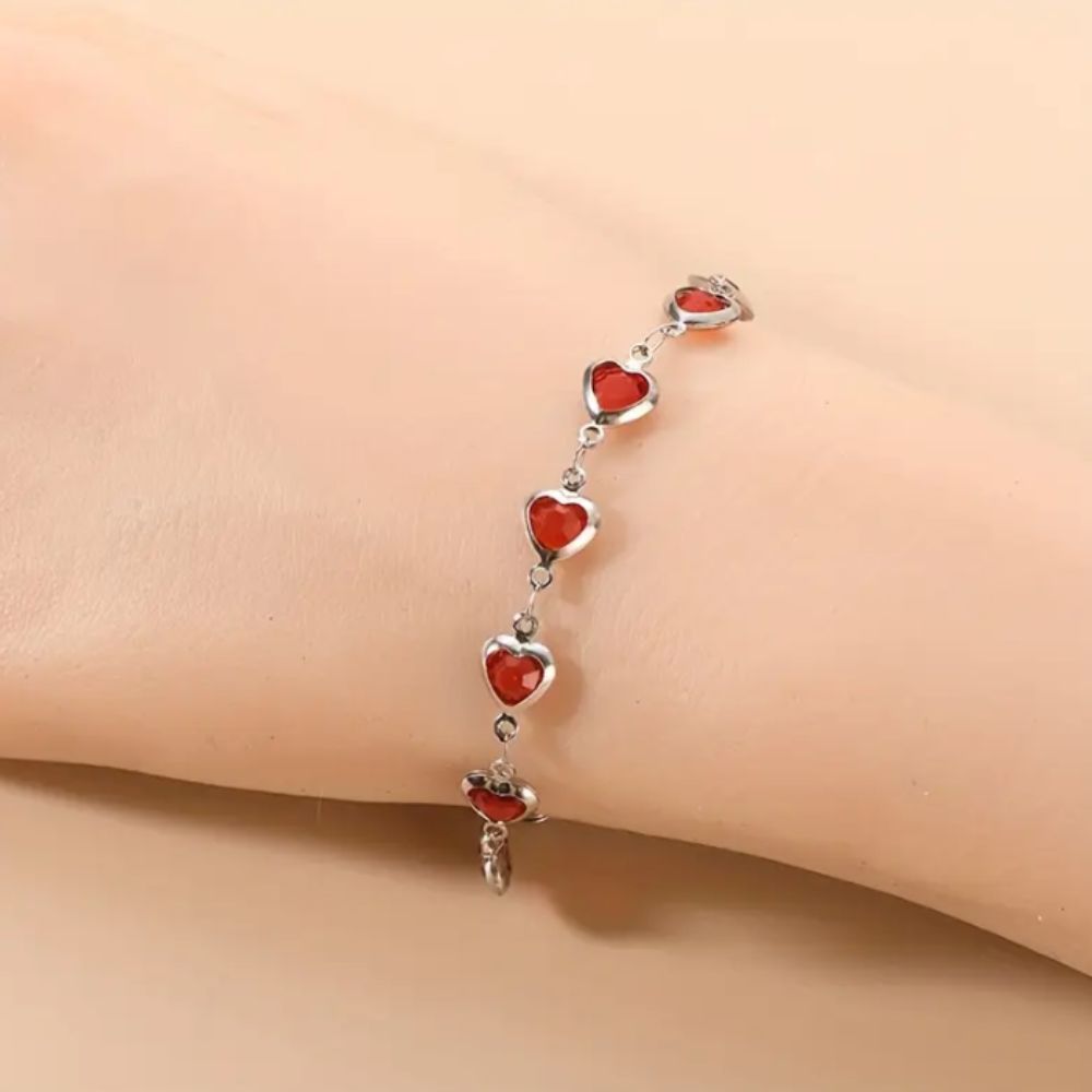 Bracelet Ophelyra Garnetelle Blanc Or
