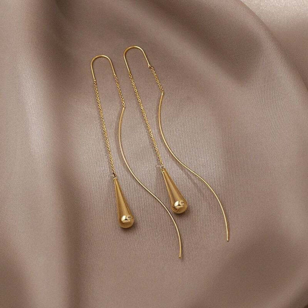 Teardrop Tassel - Earrings