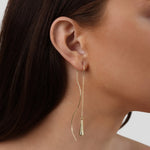 Teardrop Tassel - Earrings