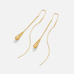 Teardrop Tassel - Earrings