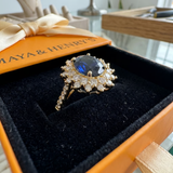 Vionne Saphirae Ring | Gold