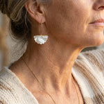 BOUCLES D'OREILLES VINTAGE BOHÈME IMITATION PERLE DÉCOR ARTISTIQUE NUPTIAL