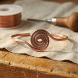 BRACELET DE CHEVILLE EN CUIVRE COIL