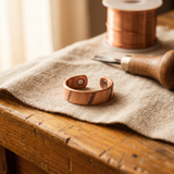 BAGUE EN CUIVRE HEARTH