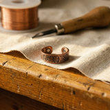BAGUE EN CUIVRE BOLE
