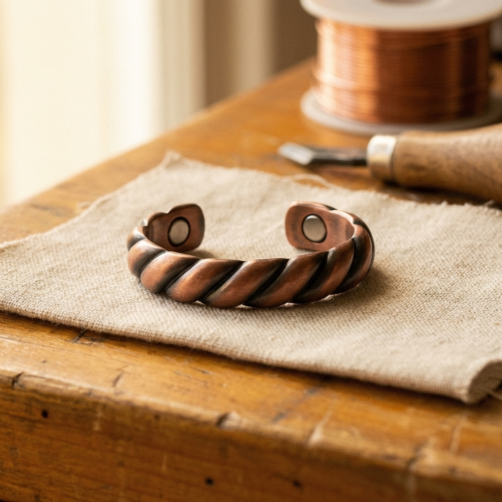 BAGUE EN CUIVRE TINE