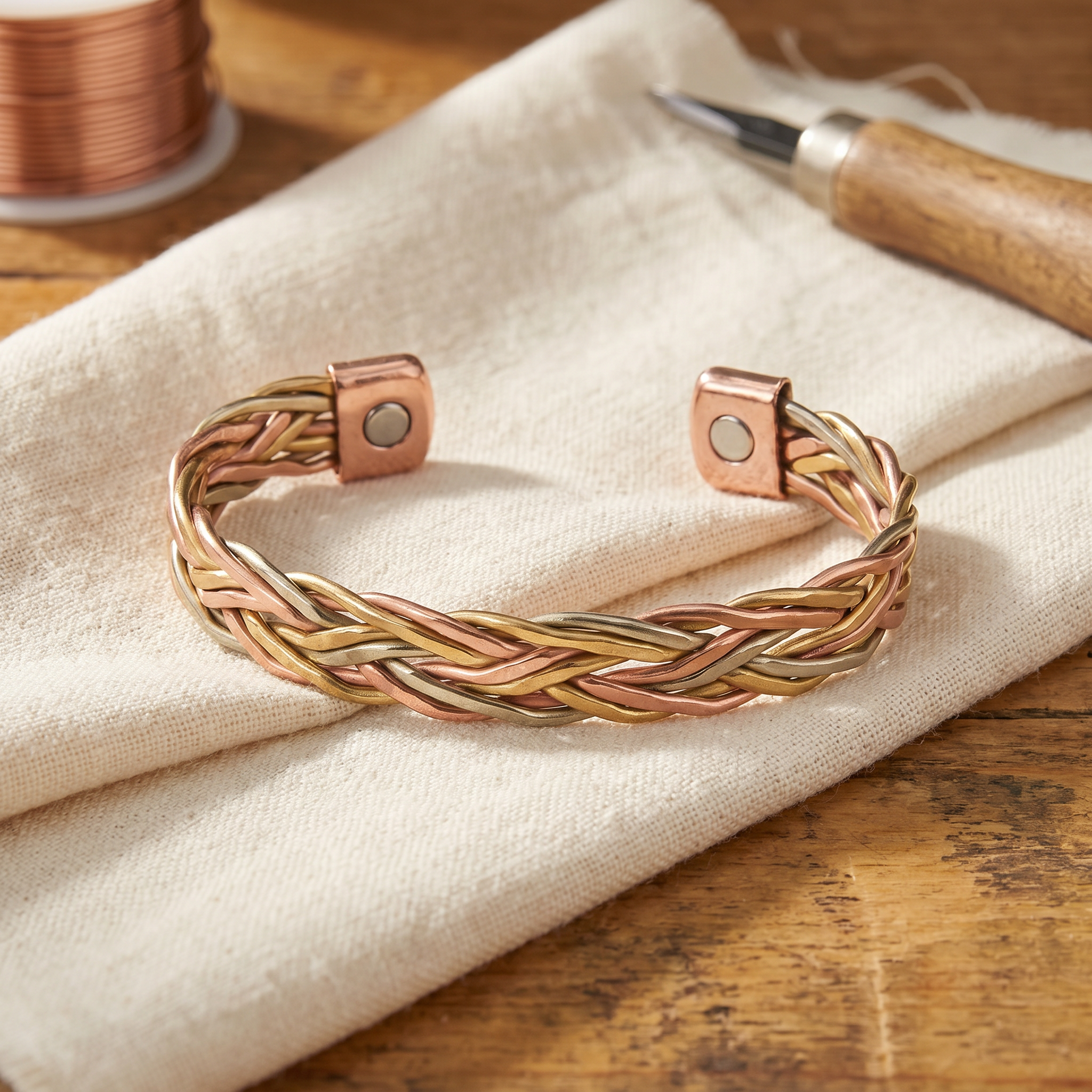 BRACELET EN CUIVRE MIRE